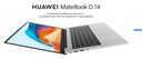 Laptop Huawei MateBook D 14 intel i7 13th Pantalla 14&quot; IPS